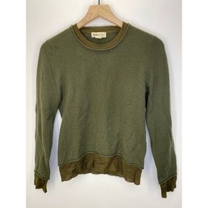 Tsesay Crew Neck Long Sleeve Sweater Green Size M